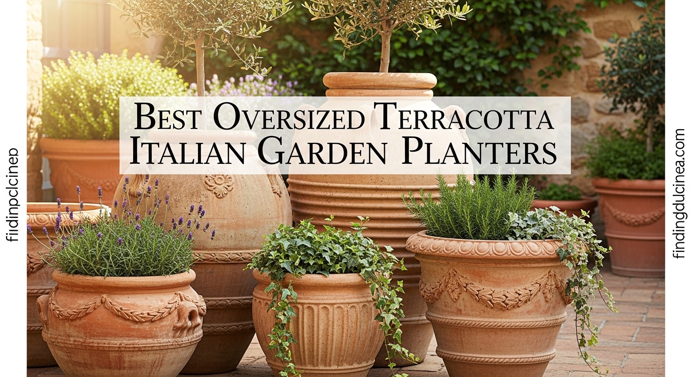 Best Oversized Terracotta Italian Garden Planters