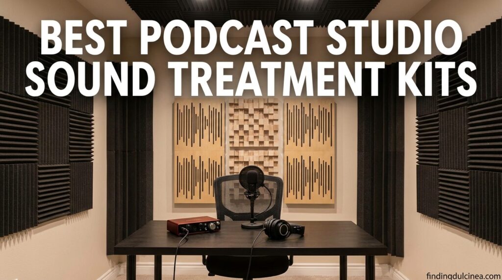 Current image: Best Podcast Studio Sound Treatment Kits