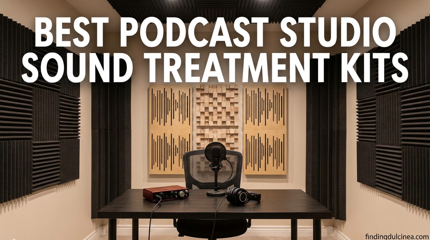 Best Podcast Studio Sound Treatment Kits