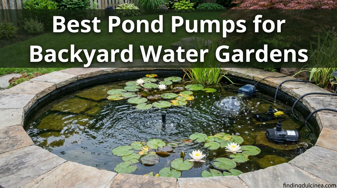 Best Pond Pumps for Backyard Water Gardens