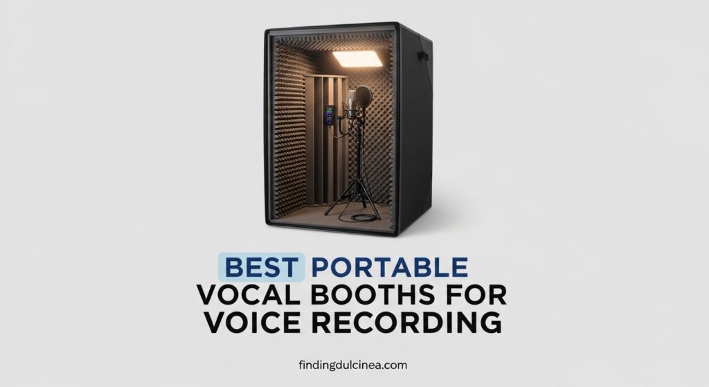 Current image: Best Portable Vocal Booths for Voice Recording