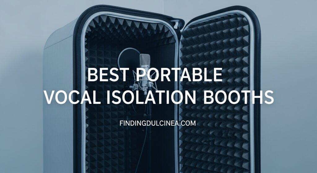 Current image: Best Portable Vocal Isolation Booths