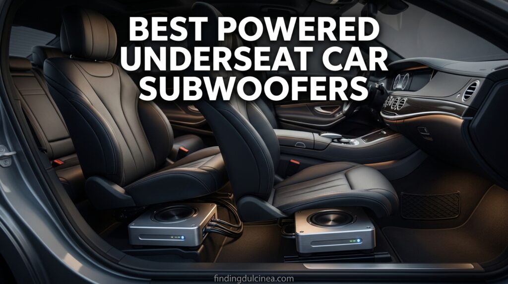 Current image: Best Powered Underseat Car Subwoofers