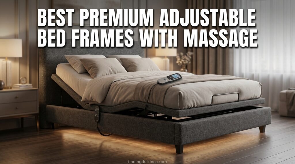 Current image: Best Premium Adjustable Bed Frames with Massage