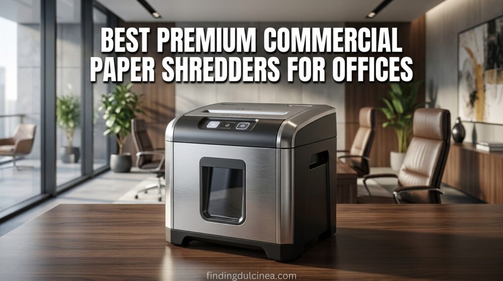 Current image: Best Premium Commercial Paper Shredders for Offices