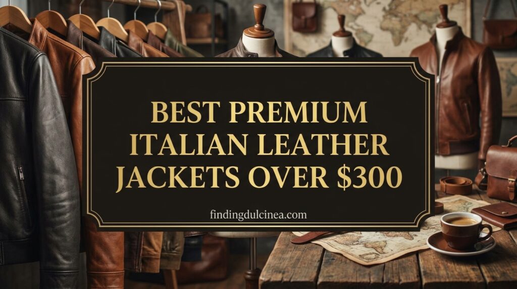 Current image: Best Premium Italian Leather Jackets Over $300