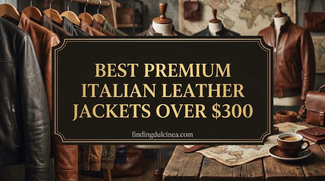 Best Premium Italian Leather Jackets Over $300