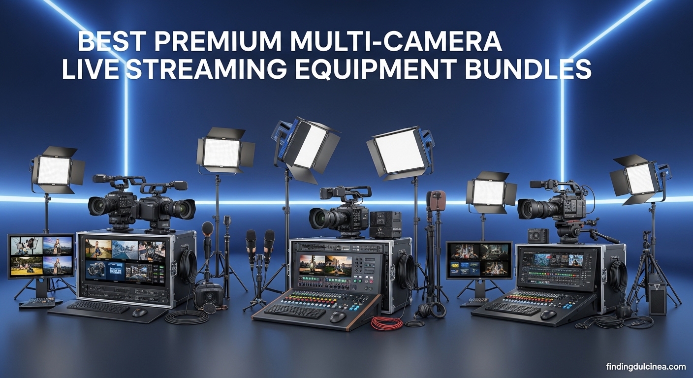 Best Premium Multi-Camera Live Streaming Equipment Bundles
