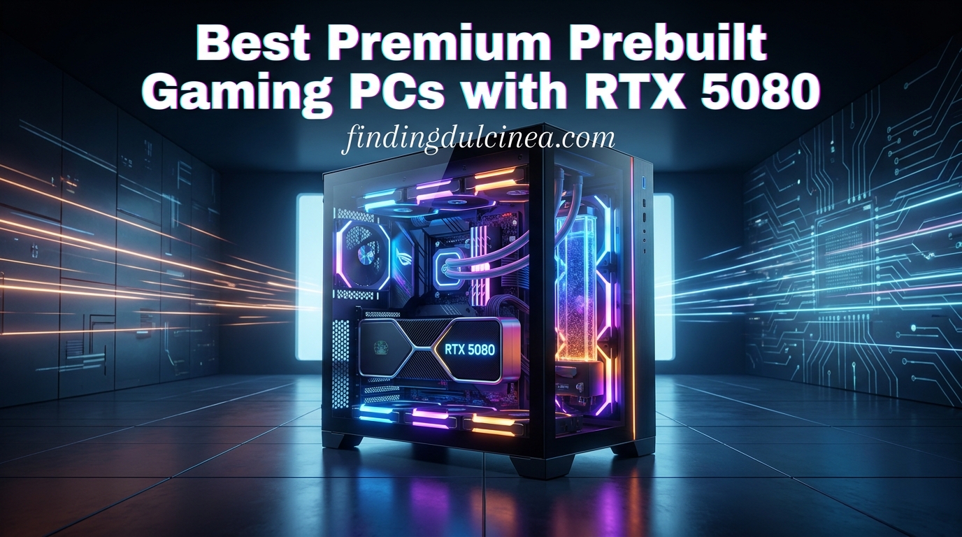 Best Premium Prebuilt Gaming PCs with RTX 5080