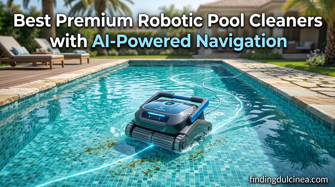 Best Premium Robotic Pool Cleaners with AI-Powered Navigation