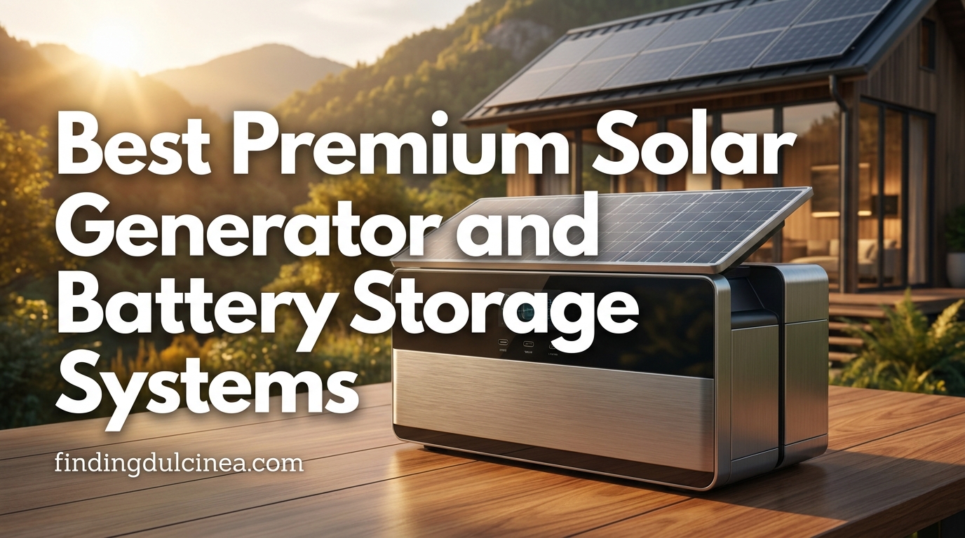 Best Premium Solar Generator and Battery Storage Systems