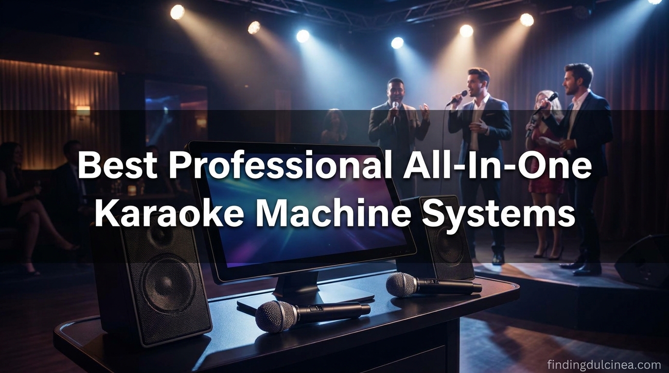 Best Professional All-In-One Karaoke Machine Systems