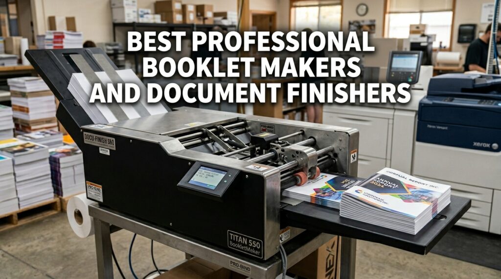 Current image: Best Professional Booklet Makers and Document Finishers