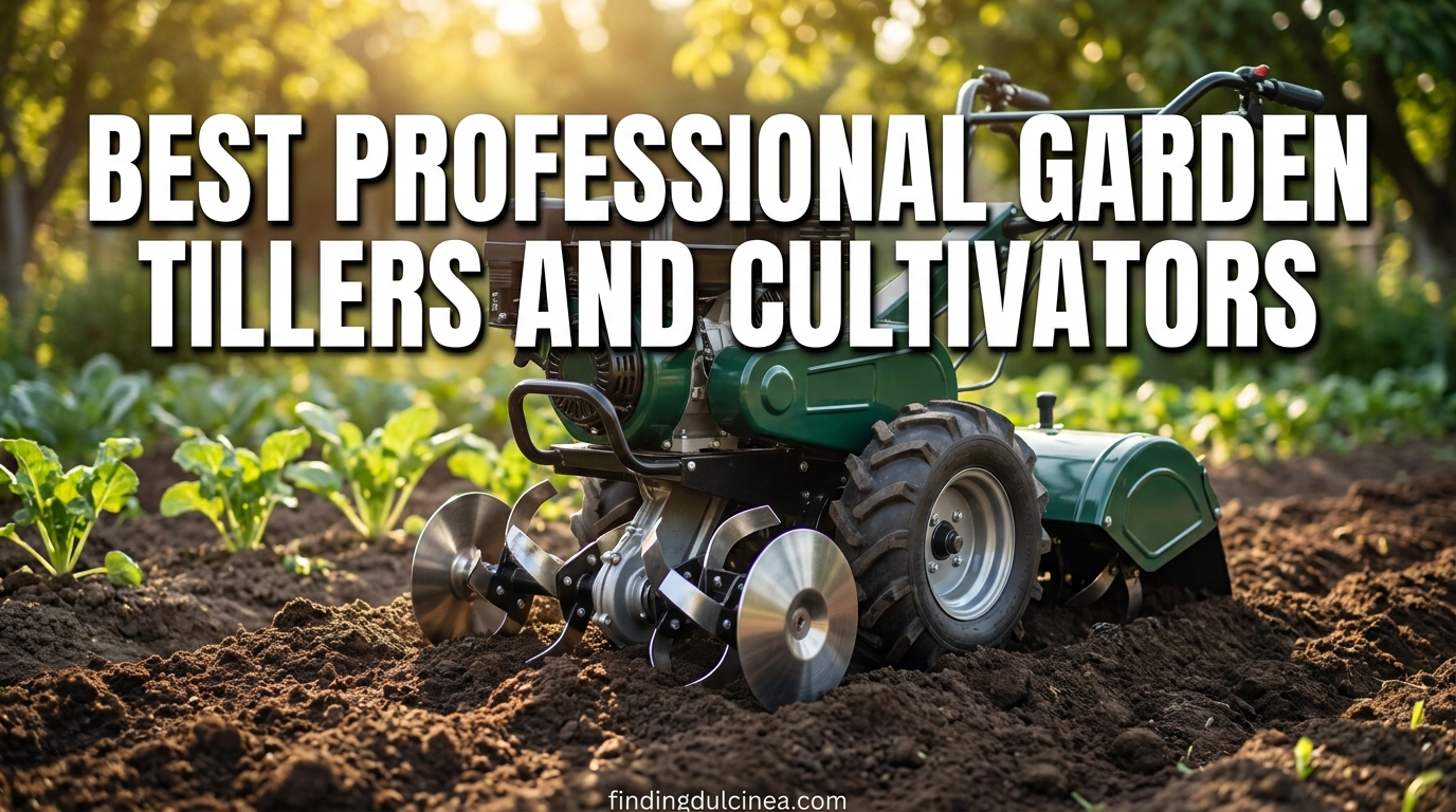 Best Professional Garden Tillers and Cultivators