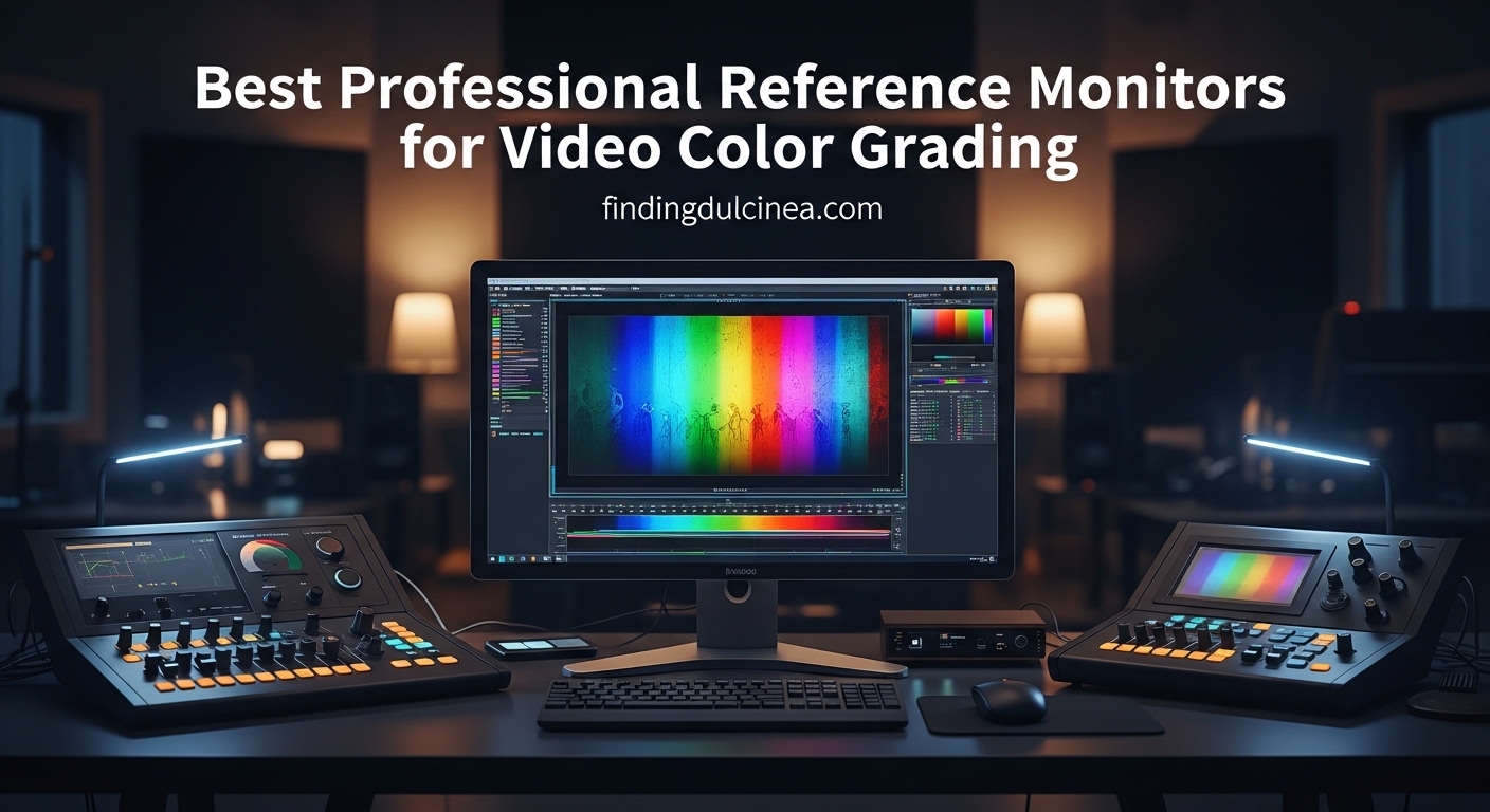Best Professional Reference Monitors for Video Color Grading
