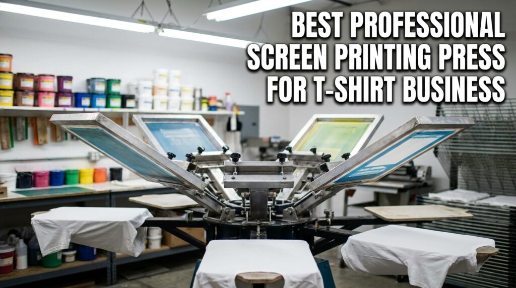 Current image: Best Professional Screen Printing Press for T-Shirt Business