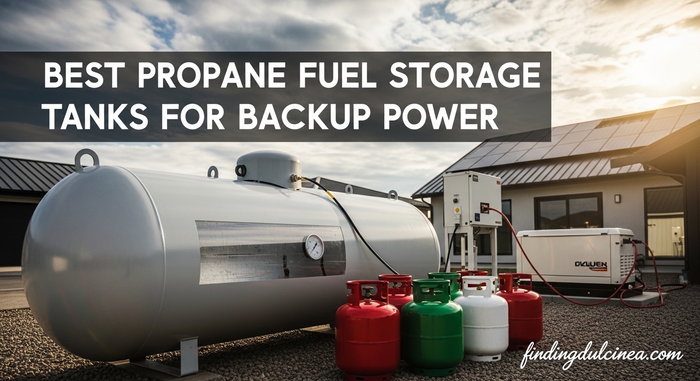 Best Propane Fuel Storage Tanks for Backup Power
