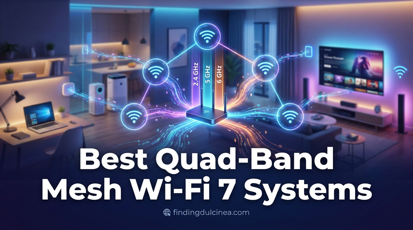 Best Quad-Band Mesh Wi-Fi 7 Systems