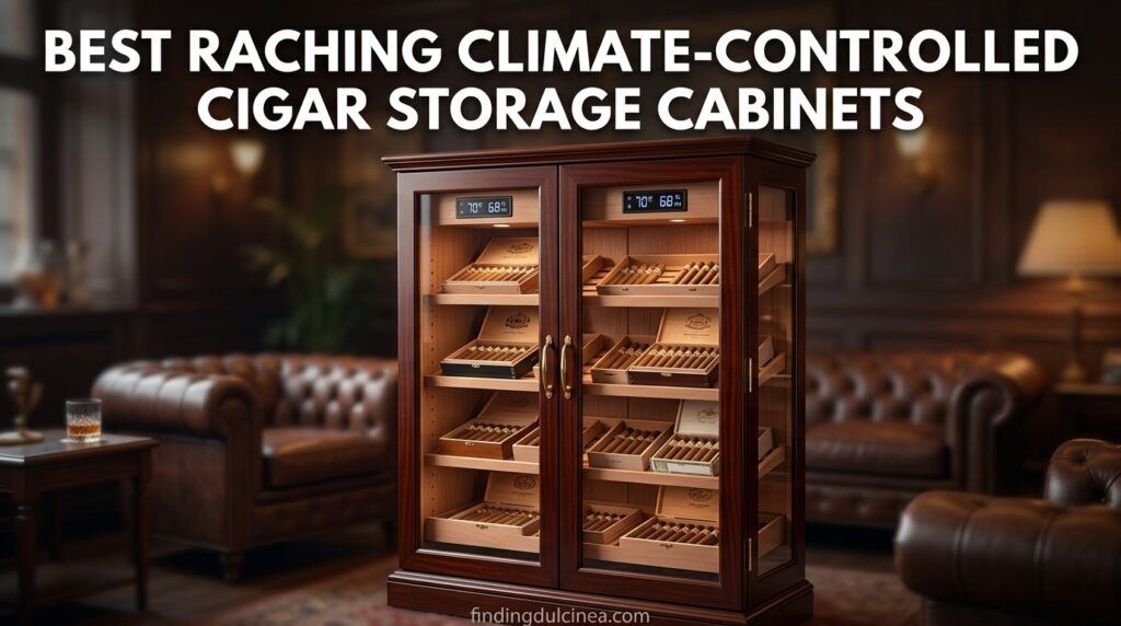 Current image: Best Raching Climate-Controlled Cigar Storage Cabinets