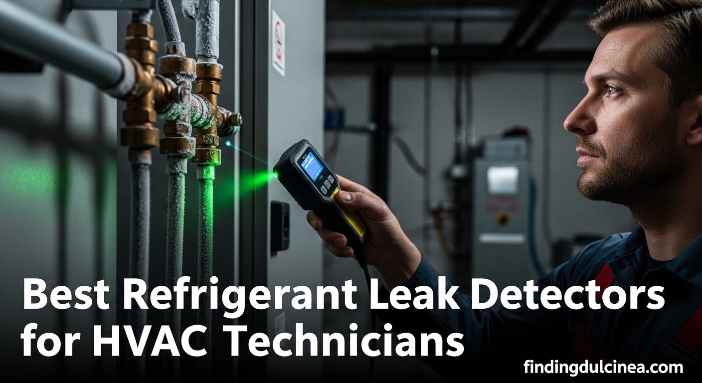 Best Refrigerant Leak Detectors for HVAC Technicians
