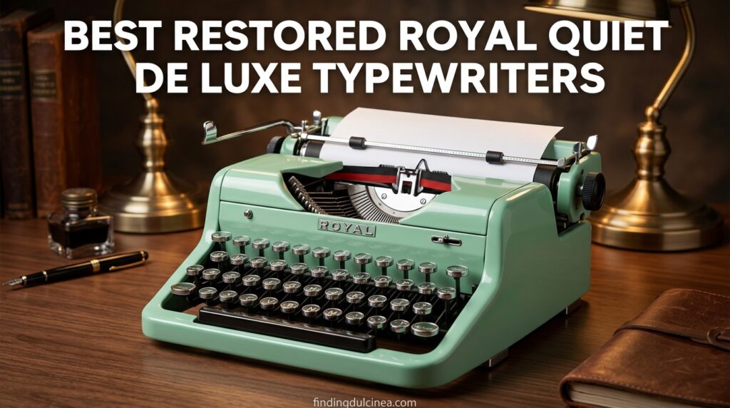 Current image: Best Restored Royal Quiet De Luxe Typewriters