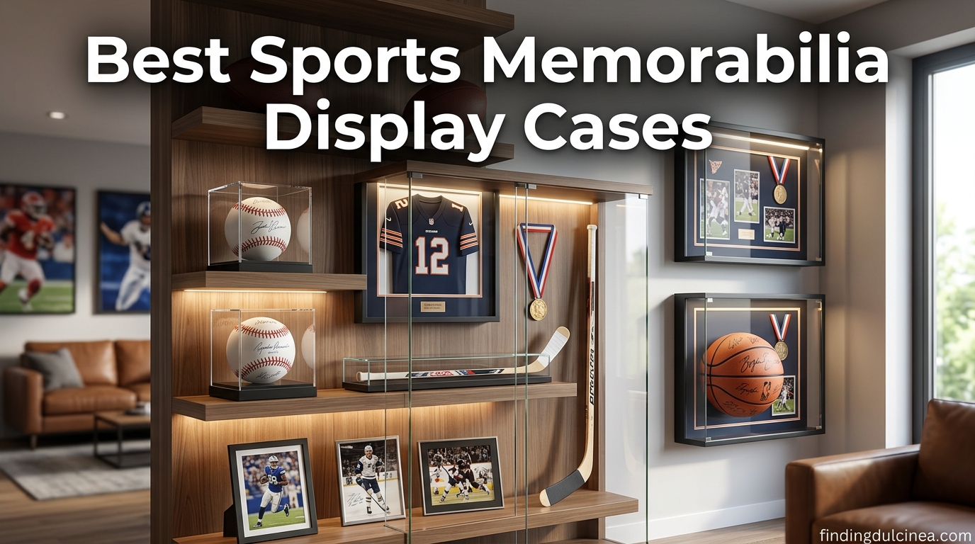 Best Sports Memorabilia Display Cases