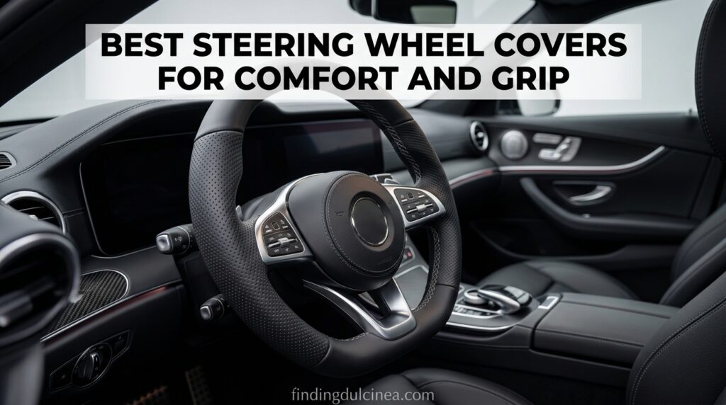 Current image: Best Steering Wheel Covers for Comfort and Grip