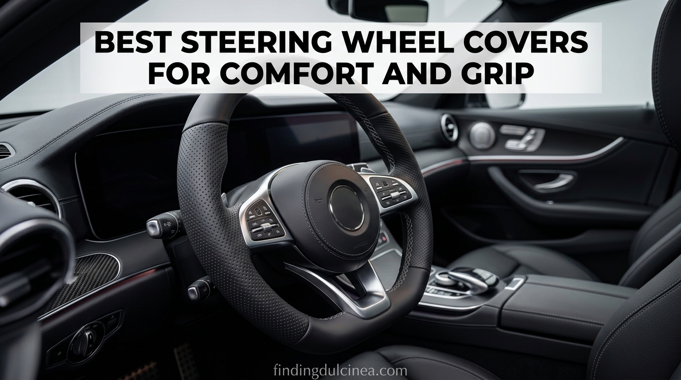 Best Steering Wheel Covers for Comfort and Grip