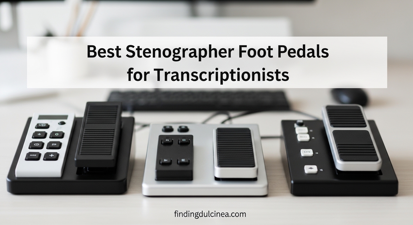 Best Stenographer Foot Pedals for Transcriptionists