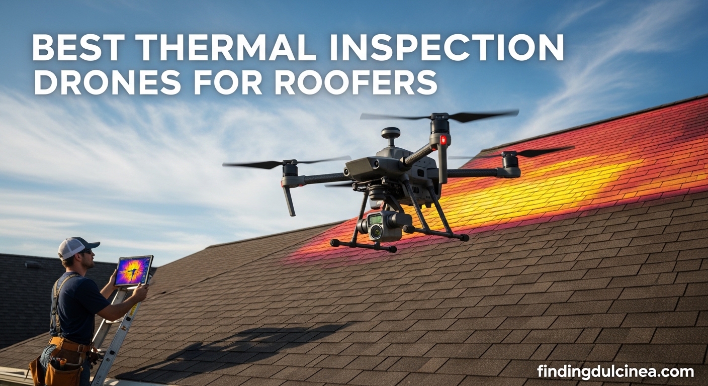 Best Thermal Inspection Drones for Roofers
