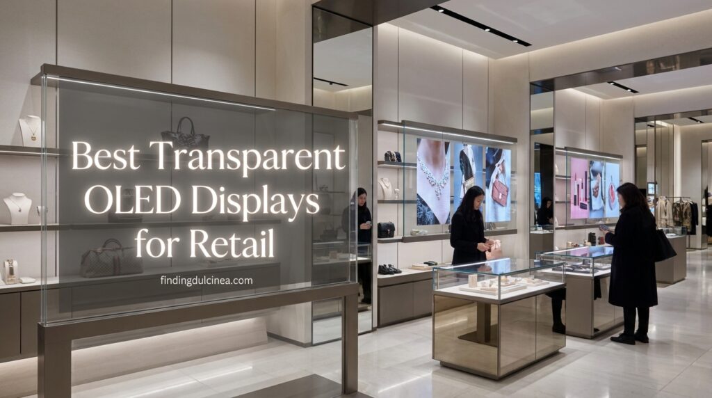 Current image: Best Transparent OLED Displays for Retail