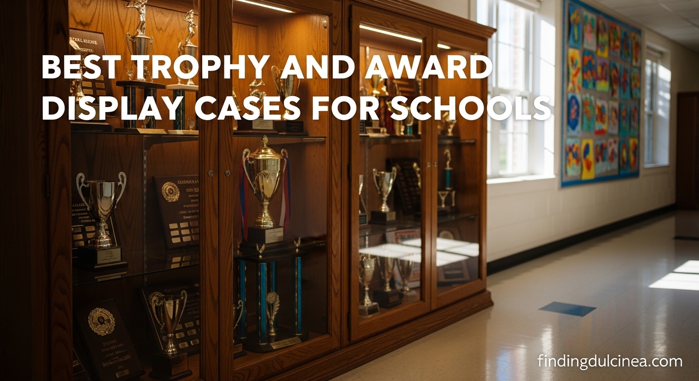 Best Trophy and Award Display Cases for Schools