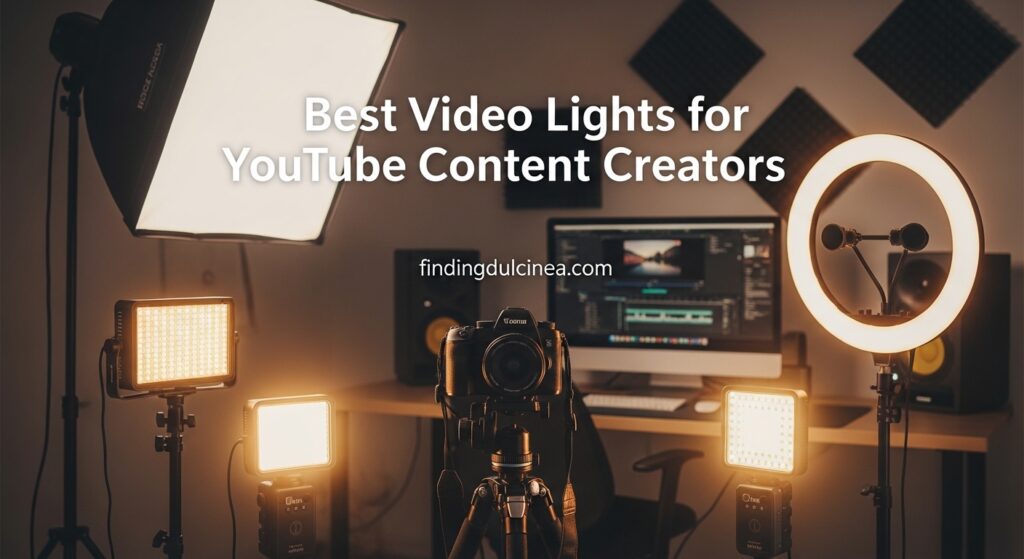 Current image: Best Video Lights for YouTube Content Creators