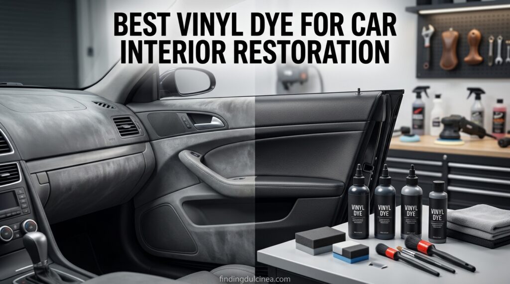 Current image: Best Vinyl Dye for Car Interior Restoration