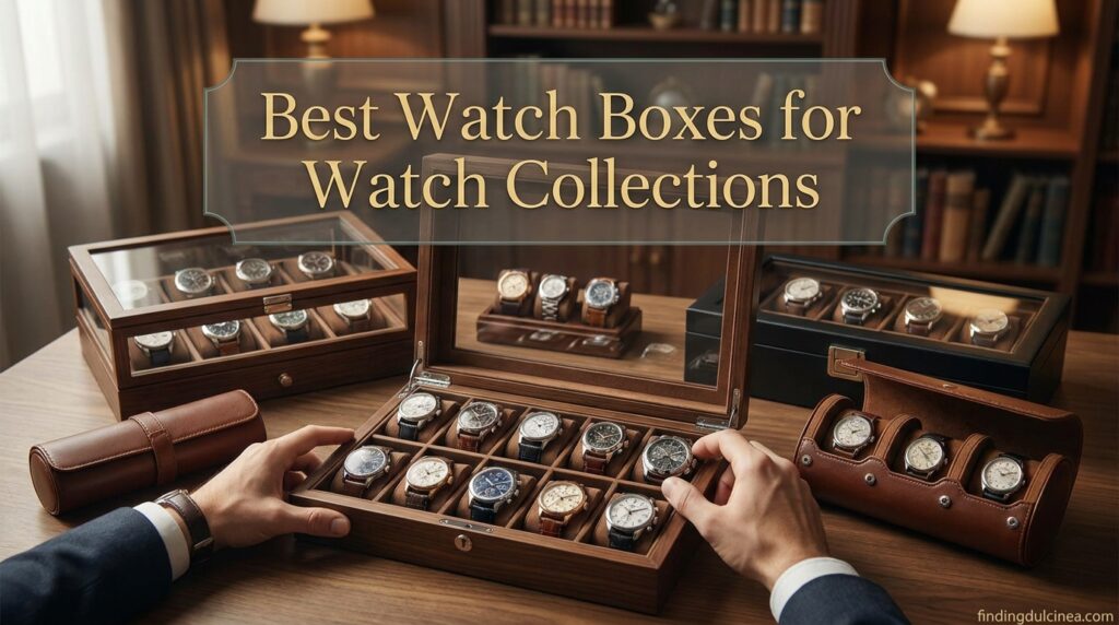 Current image: Best Watch Boxes for Watch Collections