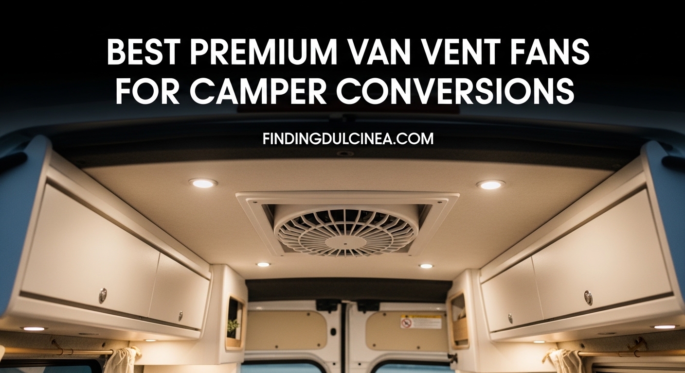 Best Premium Van Vent Fans for Camper Conversions