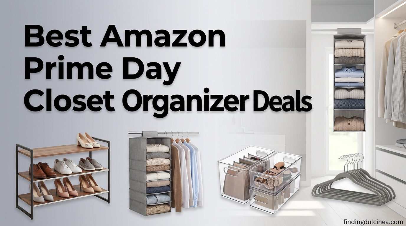 Best Amazon Prime Day Closet Organizer Deals