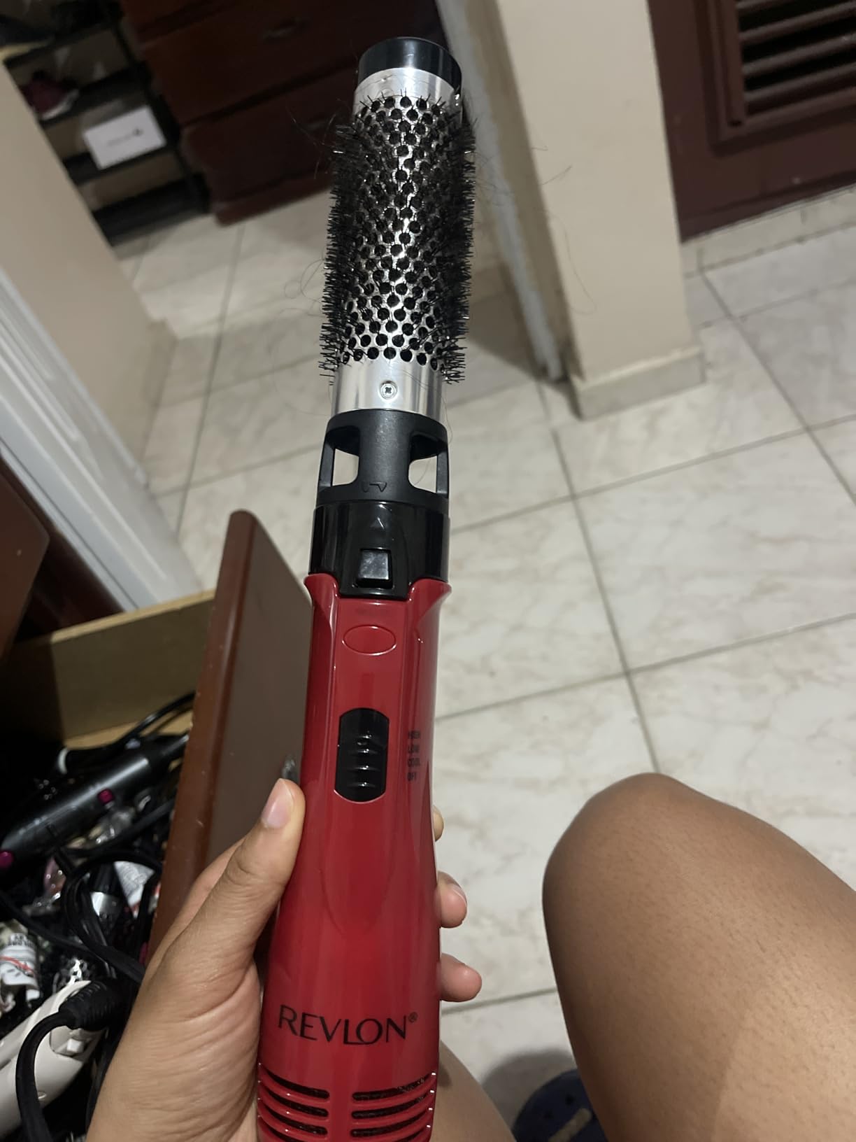 Revlon 1200W Perfect Style Hot Air Kit | Style, Curl, and Volumize, 3 Piece Set customer photo 1
