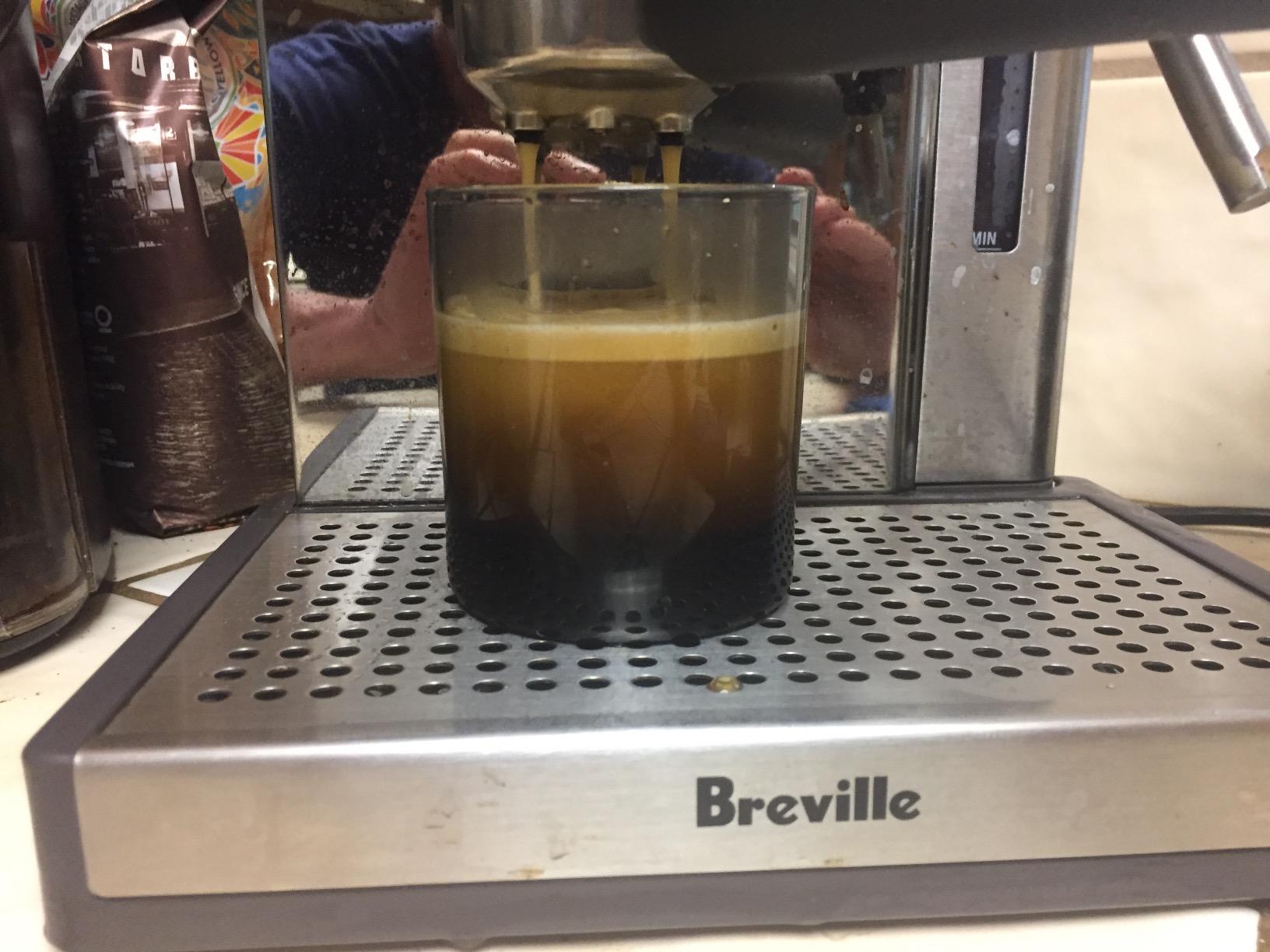 Breville ESP8XL Cafe Roma Stainless Espresso Maker, Silver customer photo 1