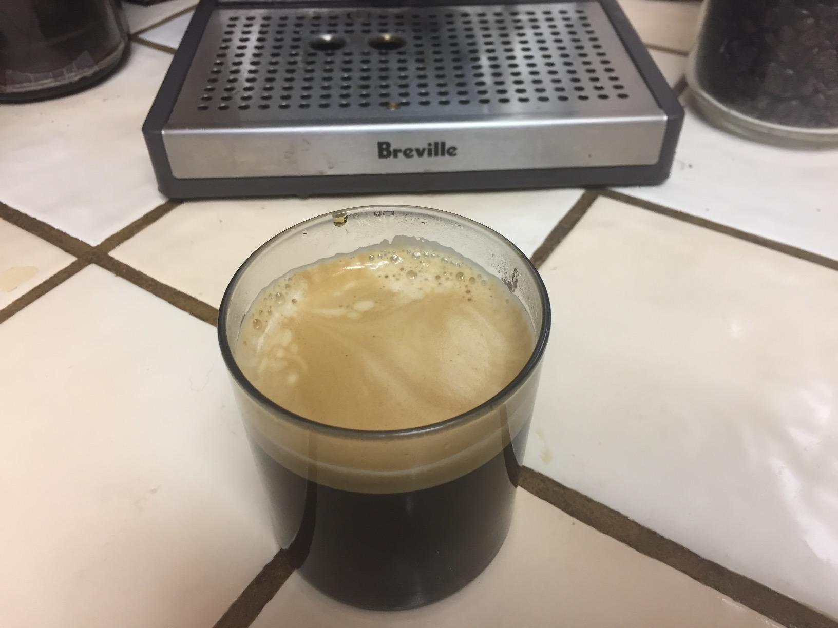 Breville ESP8XL Cafe Roma Stainless Espresso Maker, Silver customer photo 2