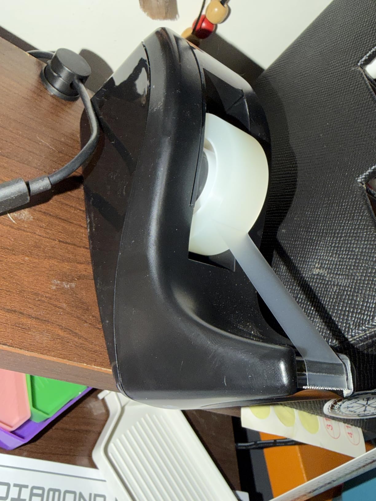 Scotch Desktop Tape Dispenser, Black Two-Tone, 1 Dispenser/Pack (C60-BK) customer photo 1