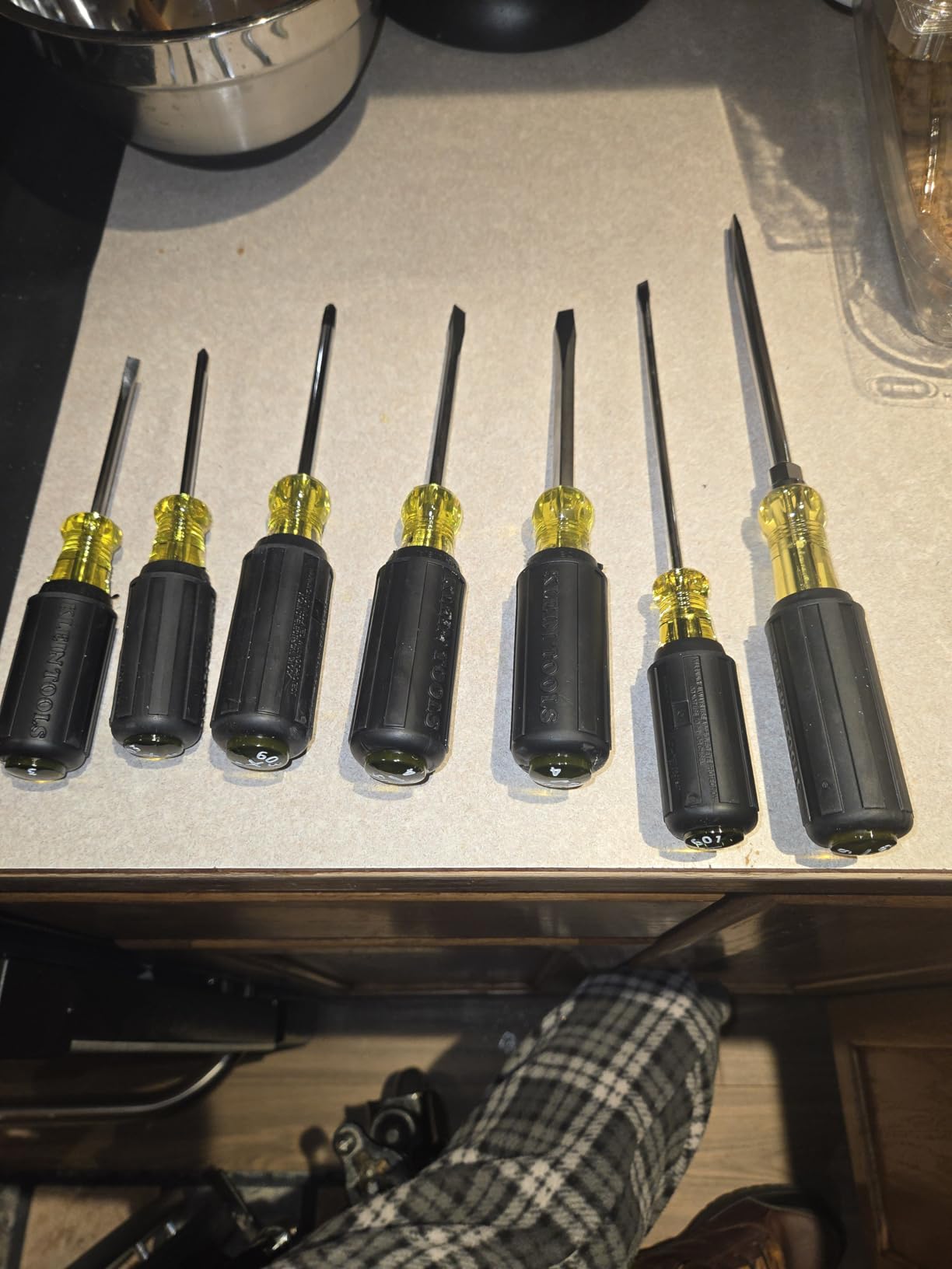 Klein Tools 85076 Screwdriver Set, Made in USA, 7-Piece customer photo 1