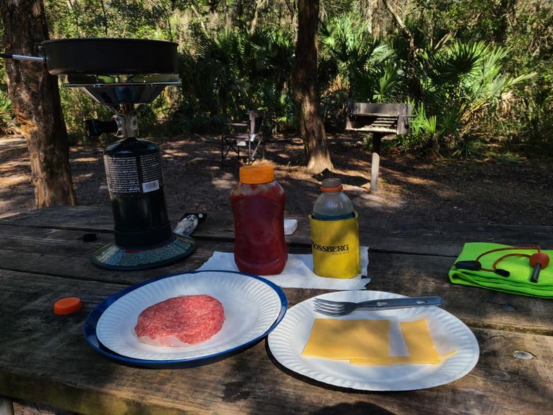 Coleman BottleTop Propane Stove with Adjustable Burner, Portable Camping/Backpacking Cooker with 7650 BTUs of Power for Camping, Tailgating, Grilling, & More customer photo 1