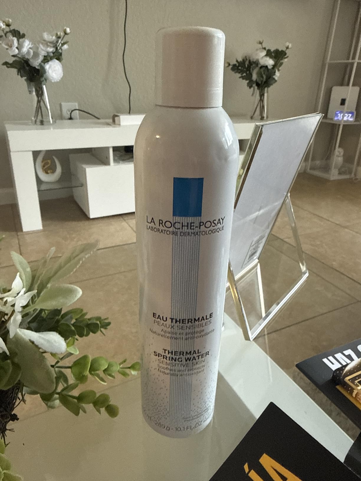 La Roche-Posay Thermal Spring Water, Face Mist Hydrating Spray with Antioxidants to Hydrate and Soothe Skin, Facial Spray customer photo 2