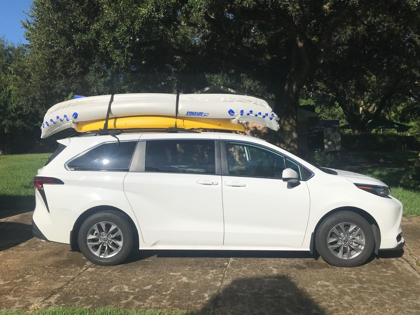 Sea Eagle 370 Pro 3 Person Inflatable Sport Kayak with Pro Package Includes Paddles, Deluxe Seats, Pump, and Carry Bag - Class III Whitewater Rated customer photo 1