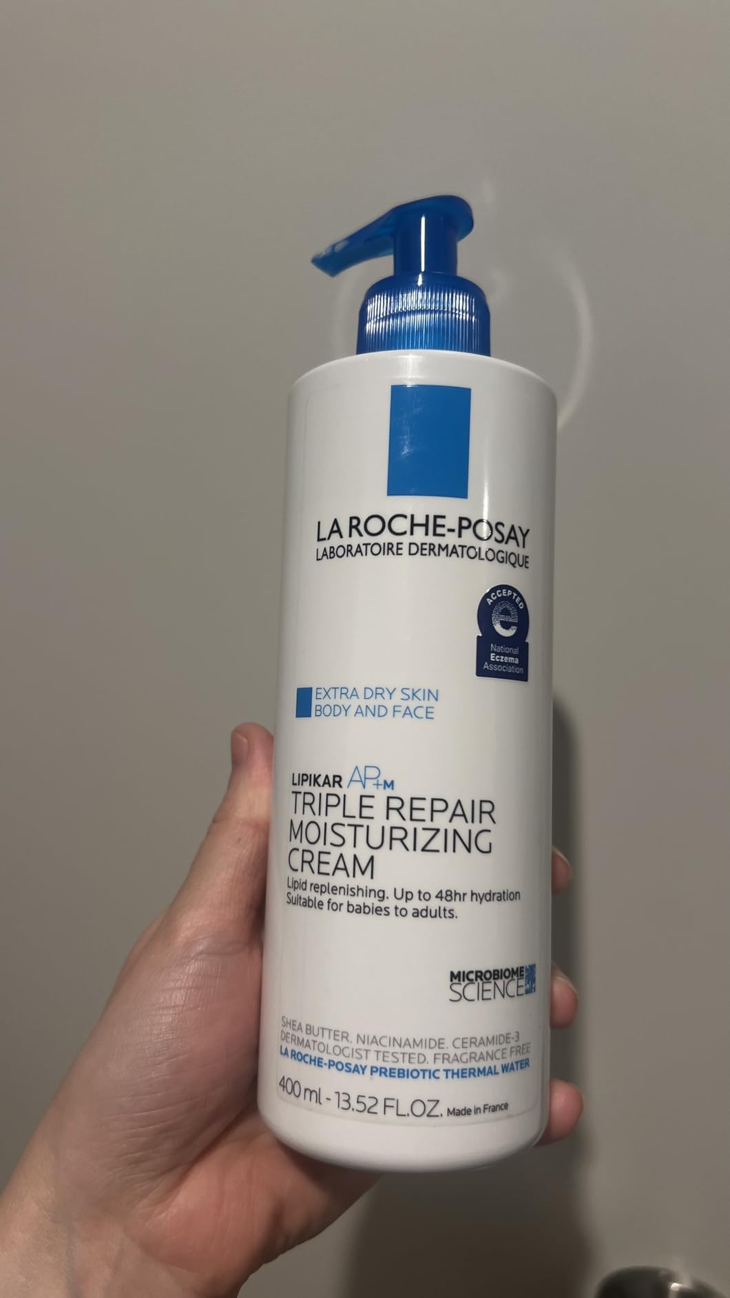 La Roche-Posay Lipikar AP+MAX Triple Repair Moisturizing Body Cream | Face & Body Lotion for Dry Skin with Shea Butter & Niacinamide | Gentle Moisturizer for Very Dry, Rough & Sensitive Skin customer photo 1