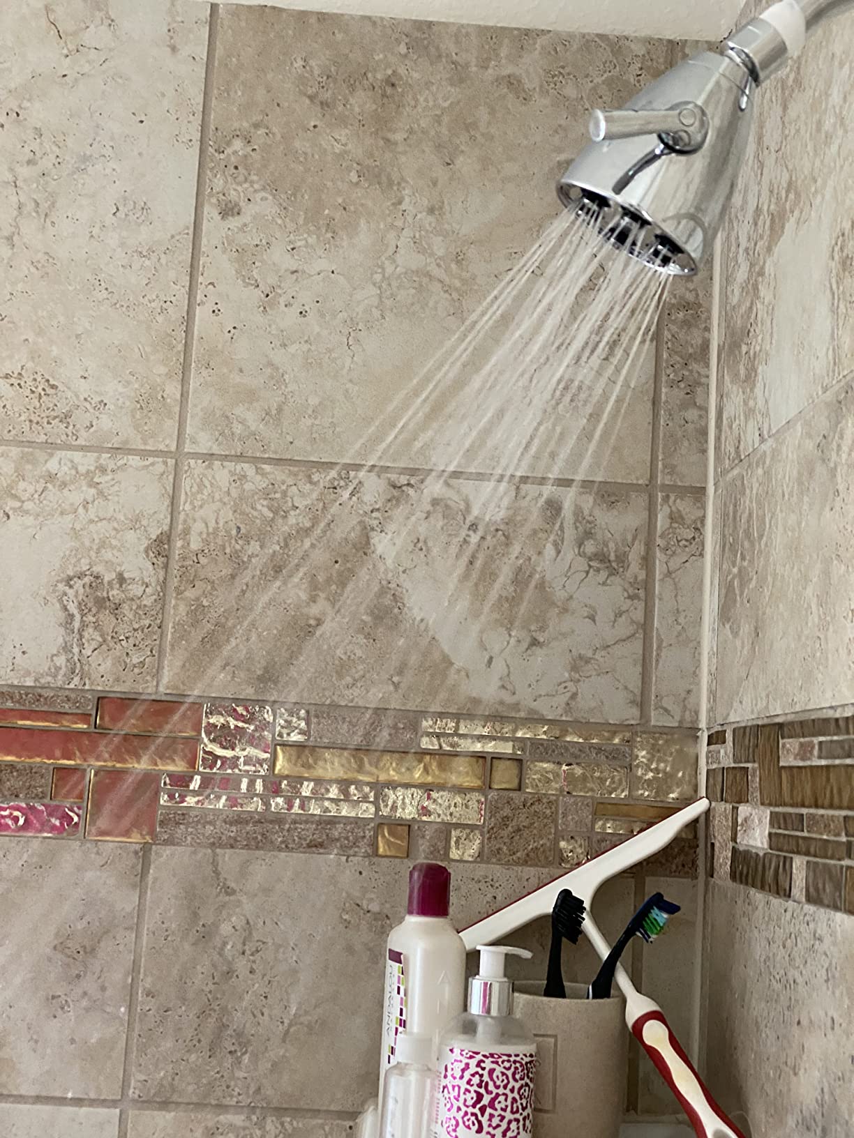 Speakman S-2252 Signature Icon Anystream Adjustable High Pressure Shower Head-2.5 GPM Solid Brass Replacement Bathroom Showerhead, Polished Chrome Finish customer photo 2
