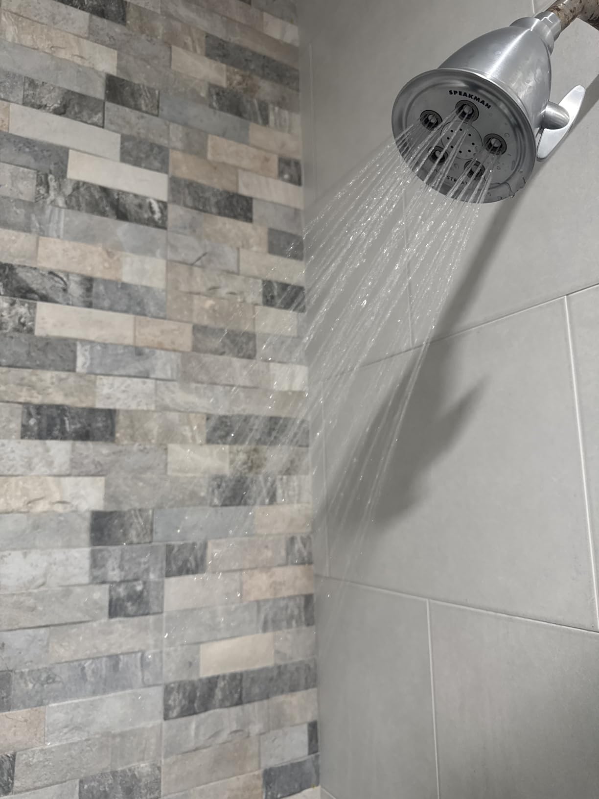 Speakman S-2005-HB-BN Hotel Anystream High Pressure Shower Head-2.5 GPM Adjustable Replacement Bathroom Showerhead, Brushed Nickel customer photo 1