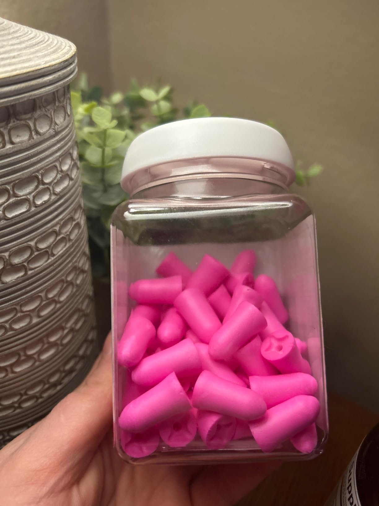 Mack's Dreamgirl Soft Foam Earplugs, 50 Pair, Pink - 30dB NRR, 33dB SNR - Small Ear Plugs for Sleeping, Snoring, Studying, Loud Events, Traveling & Concerts customer photo 2