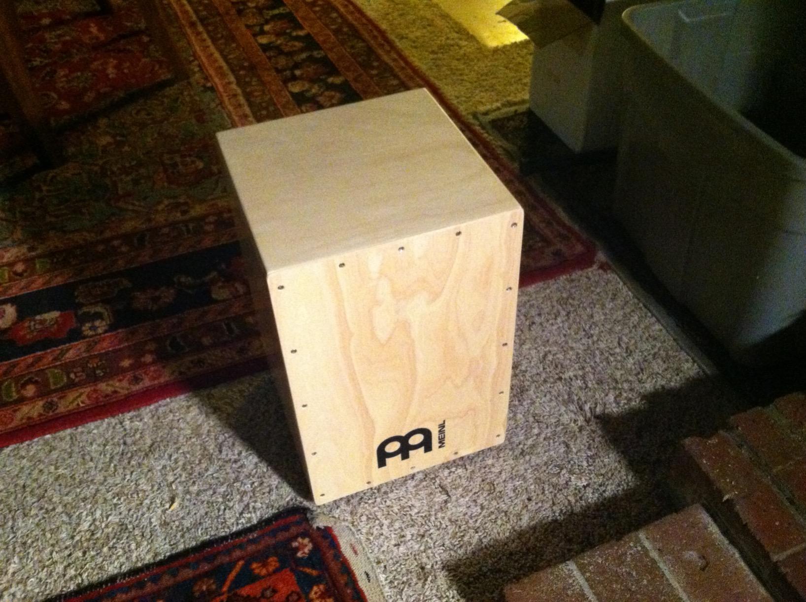 Meinl String Cajon Box Drum Instrument with Internal Snare Strings, Adjustable - Play with Your Hands, 2-YEAR WARRANTY customer photo 1